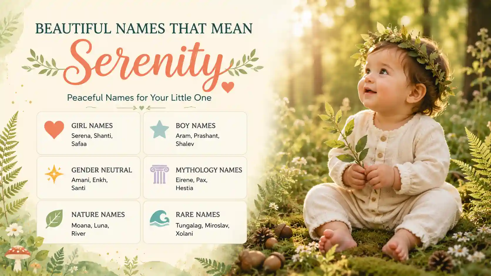 Names That Mean Serenity Names That Mean Serenity