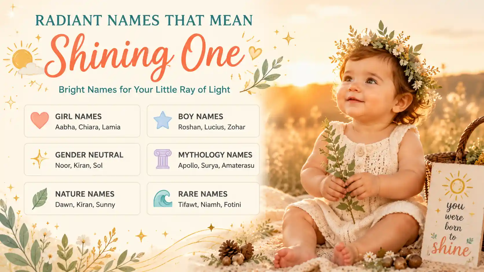 Names That Mean Shining One Names That Mean Shining One