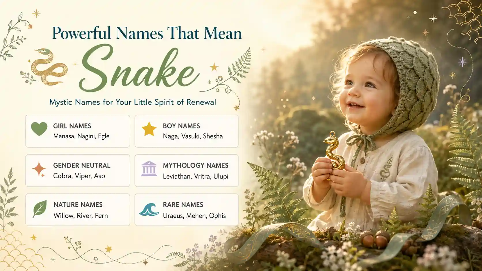 Names That Mean Snake Names That Mean Snake