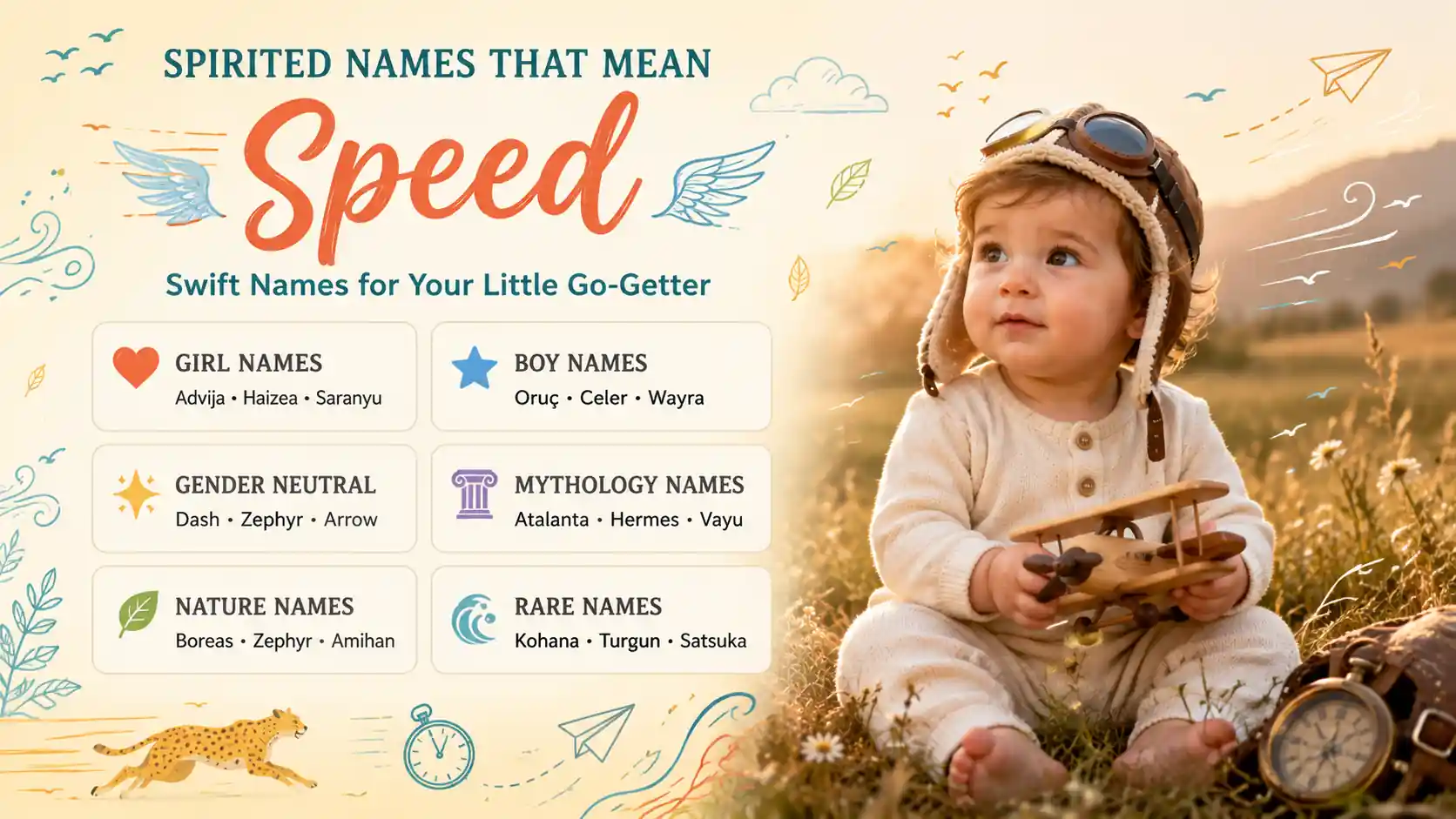 Names That Mean Speed Names That Mean Speed