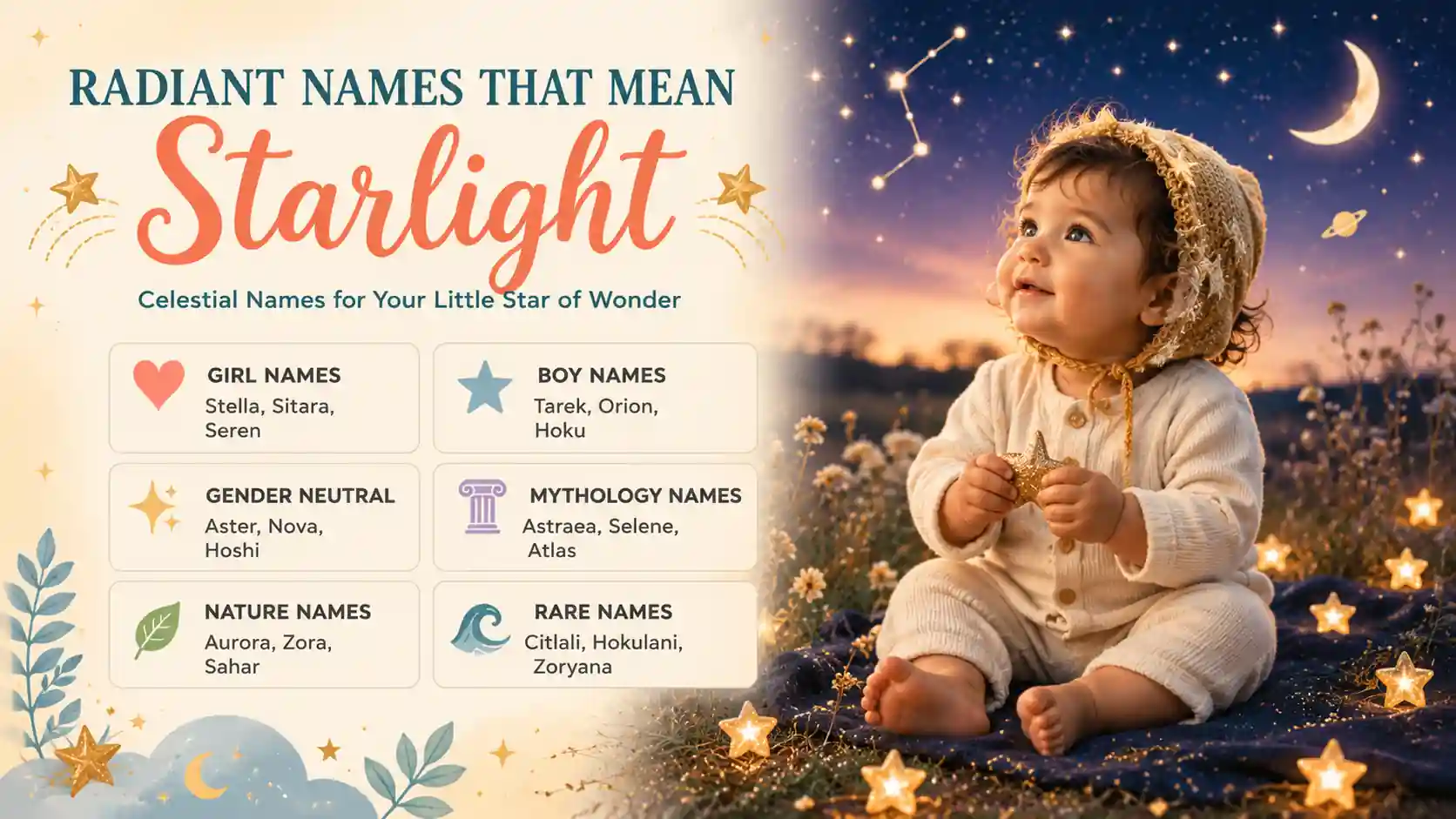 Names That Mean Starlight Names That Mean Starlight