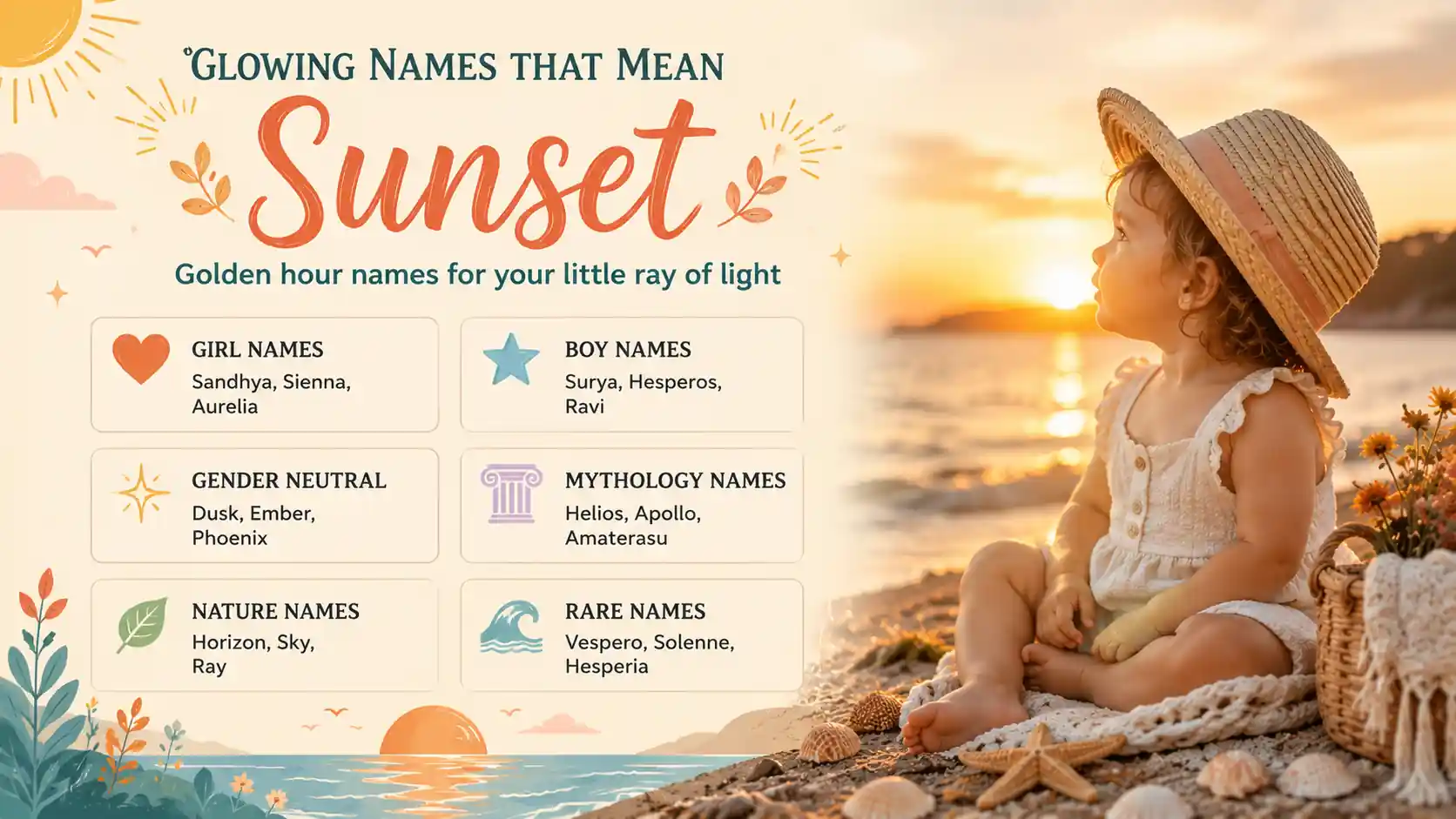 Names That Mean Sunset Names That Mean Sunset