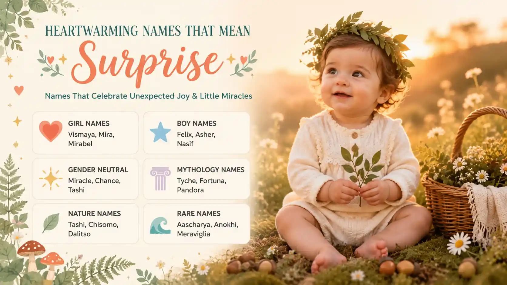 Names That Mean Surprise Names That Mean Surprise