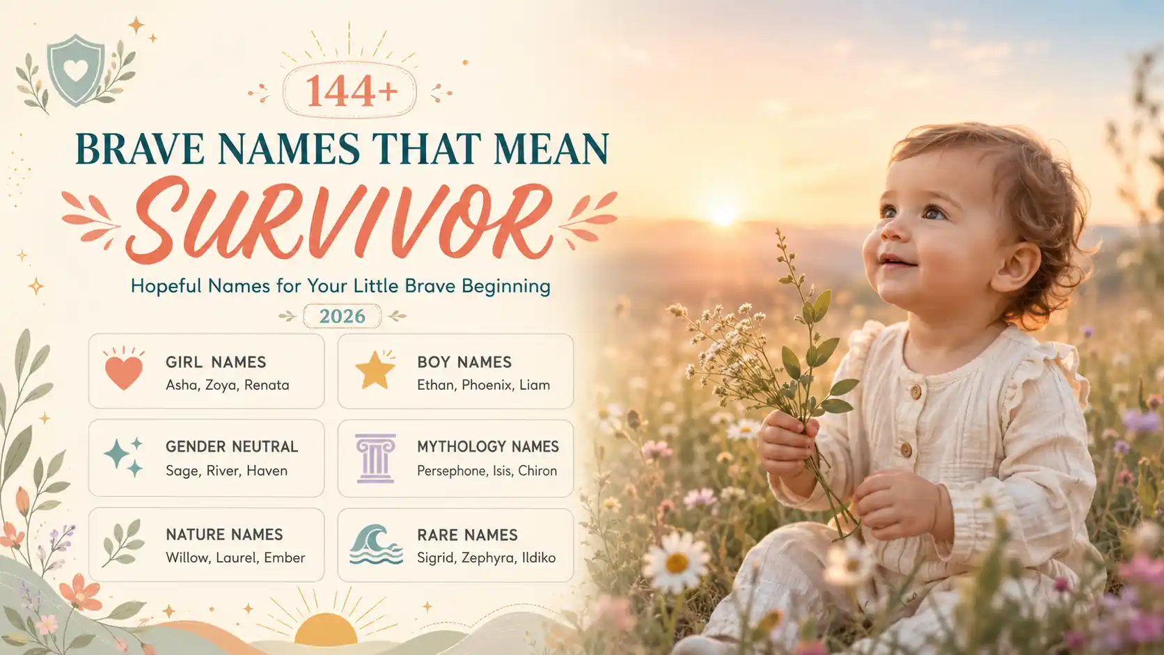 Names That Mean Survivor Names That Mean Survivor