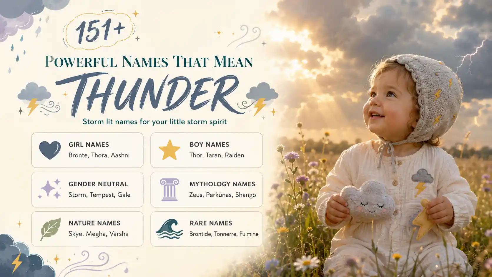Names That Mean Thunder Names That Mean Thunder