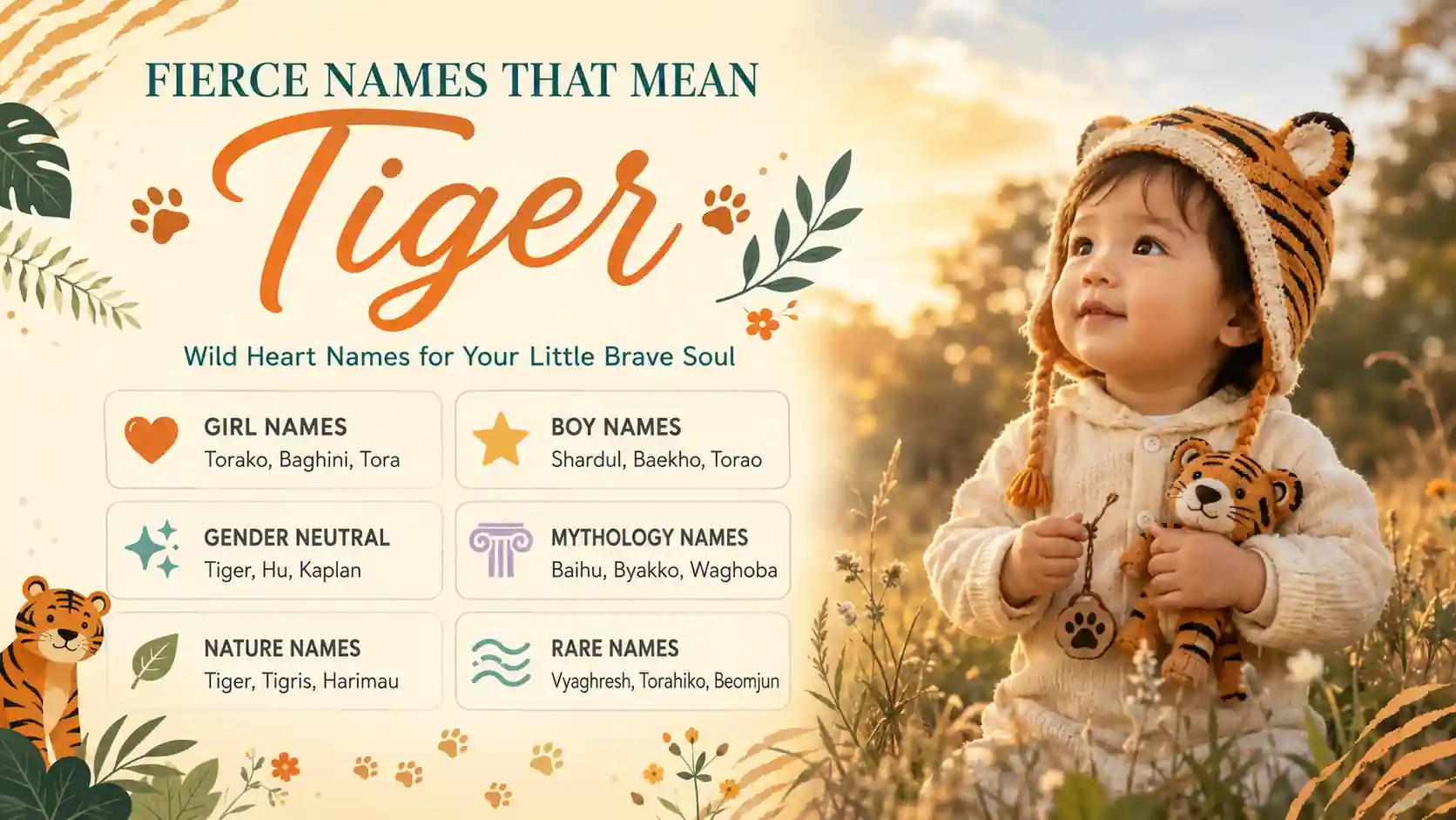 Names That Mean Tiger Names That Mean Tiger