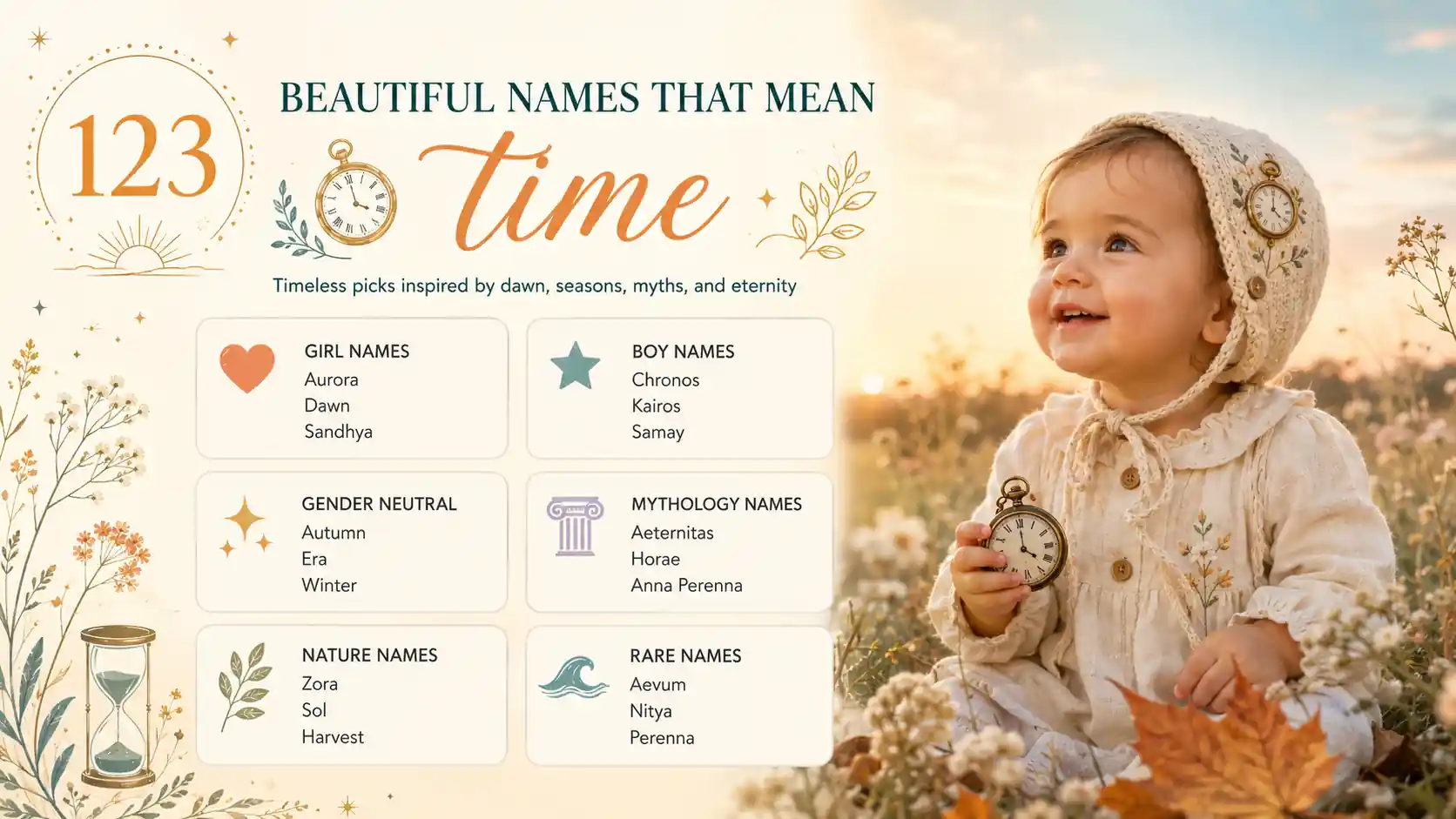 Names That Mean Time Names That Mean Time