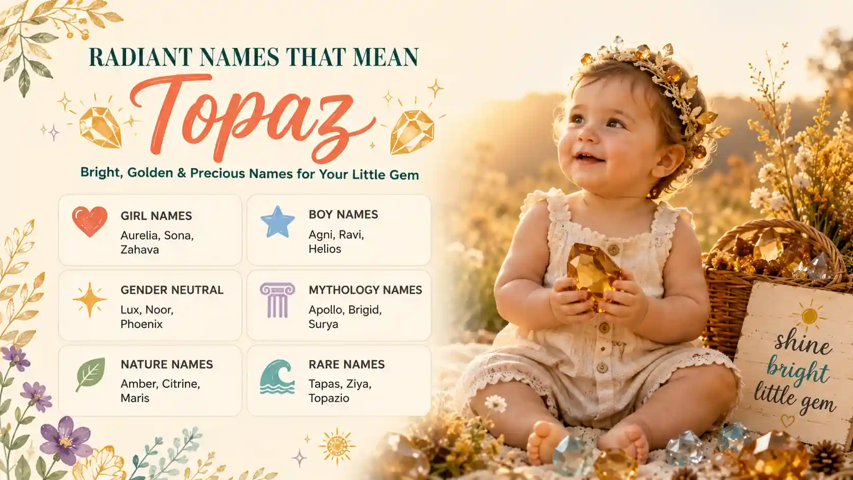 Names That Mean Topaz Names That Mean Topaz