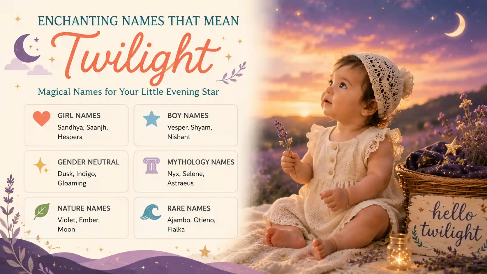 Names That Mean Twilight Names That Mean Twilight