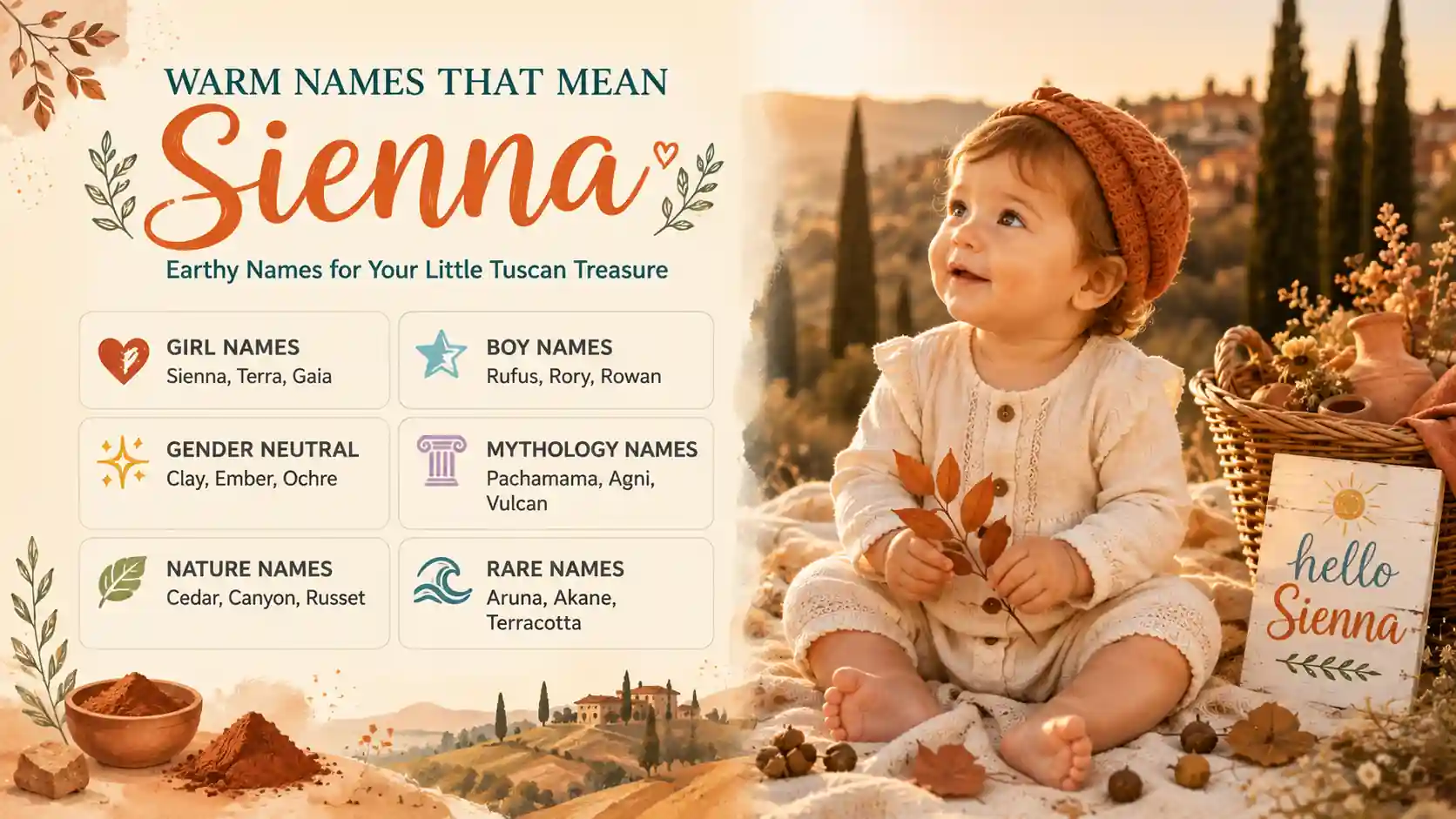 Names That Mean Sienna Names That Mean Sienna