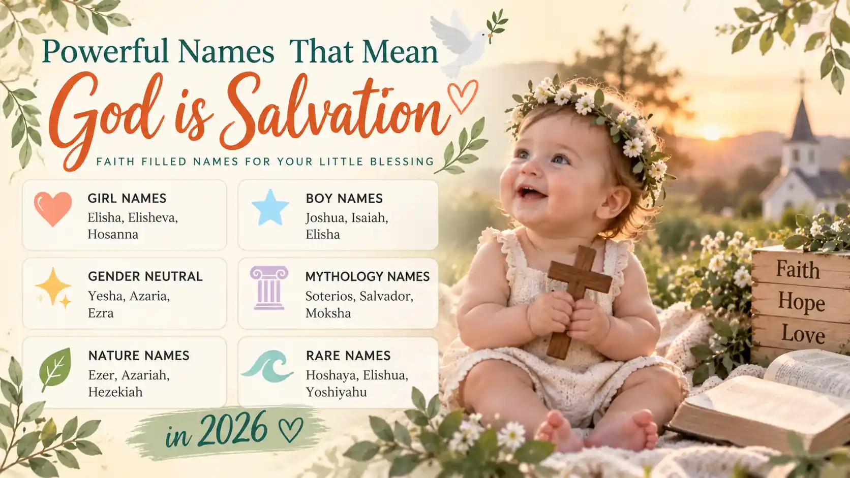 Names That Mean God Is Salvation Names That Mean God Is Salvation